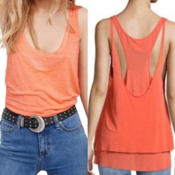 SOLD Free People Karmen Sleeveless Layered Tank - Picture 6 of 6